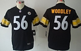 Youth Nike Limited Pittsburgh Steelers #56 LaMarr Woodley Black Jerseys,baseball caps,new era cap wholesale,wholesale hats
