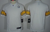 Youth Nike Limited Pittsburgh Steelers Blank White Jerseys,baseball caps,new era cap wholesale,wholesale hats