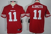 Youth Nike Limited San Francisco 49ers #11 Alex Smith Red Jerseys,baseball caps,new era cap wholesale,wholesale hats