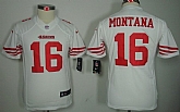Youth Nike Limited San Francisco 49ers #16 Joe Montana White Jerseys,baseball caps,new era cap wholesale,wholesale hats