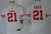 Youth Nike Limited San Francisco 49ers #21 Frank Gore White Jerseys,baseball caps,new era cap wholesale,wholesale hats