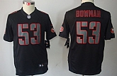 Youth Nike Limited San Francisco 49ers #53 NaVorro Bowman Black Impact Jerseys,baseball caps,new era cap wholesale,wholesale hats