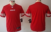 Youth Nike Limited San Francisco 49ers Blank Red Jerseys,baseball caps,new era cap wholesale,wholesale hats