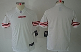 Youth Nike Limited San Francisco 49ers Blank White Jerseys,baseball caps,new era cap wholesale,wholesale hats