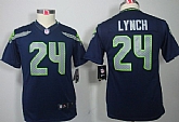 Youth Nike Limited Seattle Seahawks #24 Marshawn Lynch Blue Jerseys,baseball caps,new era cap wholesale,wholesale hats