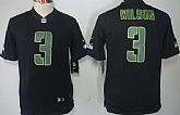 Youth Nike Limited Seattle Seahawks #3 Russell Wilson Black Impact Jerseys,baseball caps,new era cap wholesale,wholesale hats