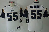 Youth Nike Limited St. Louis Rams #55 James Laurinaitis White Jerseys,baseball caps,new era cap wholesale,wholesale hats
