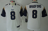 Youth Nike Limited St. Louis Rams #8 Sam Bradford White Jerseys,baseball caps,new era cap wholesale,wholesale hats