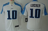 Youth Nike Limited Tennessee Titans #10 Jake Locker White Jerseys,baseball caps,new era cap wholesale,wholesale hats