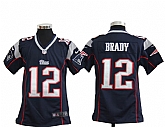 Youth Nike New England Patriots #12 Tom Brady Blue Game Jerseys,baseball caps,new era cap wholesale,wholesale hats