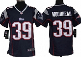 Youth Nike New England Patriots #39 Danny Woodhead Blue Game Jerseys,baseball caps,new era cap wholesale,wholesale hats