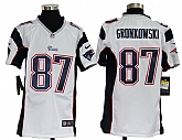 Youth Nike New England Patriots #87 Rob Gronkowski White Game Jerseys,baseball caps,new era cap wholesale,wholesale hats