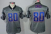 Youth Nike New York Giants #80 Victor Cruz Gray Jerseys,baseball caps,new era cap wholesale,wholesale hats