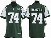 Youth Nike New York Jets #74 Nick Mangold Green Game Jerseys,baseball caps,new era cap wholesale,wholesale hats