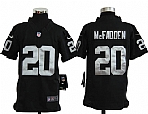 Youth Nike Oakland Raiders #20 Darren McFadden Black Game Jerseys,baseball caps,new era cap wholesale,wholesale hats