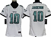 Youth Nike Philadelphia Eagles #10 DeSean Jackson White Game Jerseys,baseball caps,new era cap wholesale,wholesale hats