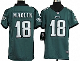 Youth Nike Philadelphia Eagles #18 Jeremy Maclin Dark Green Game Jerseys,baseball caps,new era cap wholesale,wholesale hats