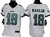 Youth Nike Philadelphia Eagles #18 Jeremy Maclin White Game Jerseys,baseball caps,new era cap wholesale,wholesale hats