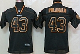 Youth Nike Pittsburgh Steelers #43 Troy Polamalu Lights Out Black Jerseys,baseball caps,new era cap wholesale,wholesale hats