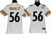 Youth Nike Pittsburgh Steelers #56 LaMarr Woodley White Game Jerseys,baseball caps,new era cap wholesale,wholesale hats
