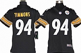 Youth Nike Pittsburgh Steelers #94 Lawrence Timmons Black Game Jerseys,baseball caps,new era cap wholesale,wholesale hats