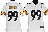 Youth Nike Pittsburgh Steelers #99 Brett Keisel White Game Jerseys,baseball caps,new era cap wholesale,wholesale hats