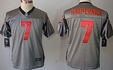 Youth Nike San Francisco 49ers #7 Colin Kaepernick Gray Jerseys,baseball caps,new era cap wholesale,wholesale hats