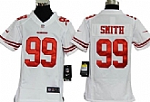 Youth Nike San Francisco 49ers #99 Aldon Smith White Game Jerseys,baseball caps,new era cap wholesale,wholesale hats