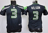 Youth Nike Seattle Seahawks #3 Russell Wilson Blue Game Jerseys,baseball caps,new era cap wholesale,wholesale hats