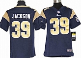Youth Nike St. Louis Rams #39 Steven Jackson Navy Blue Game Jerseys,baseball caps,new era cap wholesale,wholesale hats