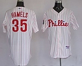 Youth Philadelphia Phillies #35 HAMELS White Jerseys,baseball caps,new era cap wholesale,wholesale hats