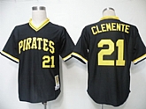 Youth Pirates #21 Clemente Black M&N Jerseys,baseball caps,new era cap wholesale,wholesale hats