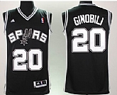 Youth San Antonio Spurs #20 Ginobili Black Jerseys,baseball caps,new era cap wholesale,wholesale hats