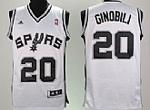 Youth San Antonio Spurs #20 Ginobili White Jerseys,baseball caps,new era cap wholesale,wholesale hats