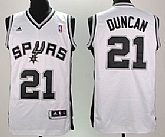 Youth San Antonio Spurs #21 Tim Duncan White Jerseys,baseball caps,new era cap wholesale,wholesale hats