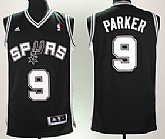 Youth San Antonio Spurs #9 Tony Parker Black Jerseys,baseball caps,new era cap wholesale,wholesale hats