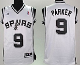 Youth San Antonio Spurs #9 Tony Parker White Jerseys,baseball caps,new era cap wholesale,wholesale hats