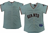 Youth San Francisco Giants Blank Cream Jerseys,baseball caps,new era cap wholesale,wholesale hats