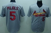 Youth St.Louis Cardinals #5 Pujlos Gray Kid Jerseys,baseball caps,new era cap wholesale,wholesale hats