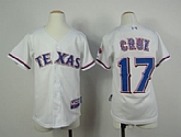 Youth Texas Rangers #17 Nelson Cruz Red Jerseys,baseball caps,new era cap wholesale,wholesale hats