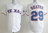 Youth Texas Rangers #29 Adrian Beltre White Jerseys,baseball caps,new era cap wholesale,wholesale hats