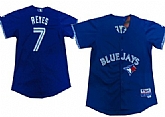Youth Toronto Blue Jays #7 Jose Reyes 2012 Blue Jerseys,baseball caps,new era cap wholesale,wholesale hats