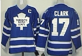 Youth Toronto Maple Leafs #17 Wendel Clark Blue Jerseys,baseball caps,new era cap wholesale,wholesale hats