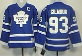 Youth Toronto Maple Leafs #93 Doug Gilmour Blue Jerseys,baseball caps,new era cap wholesale,wholesale hats