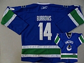 Youth Vancouver Canucks #14 Burrows blue 2nd Jerseys,baseball caps,new era cap wholesale,wholesale hats