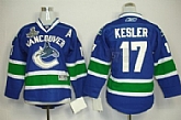 Youth Vancouver Canucks #17 Kesler 2011 Stanley Cup Blue Jerseys,baseball caps,new era cap wholesale,wholesale hats