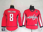 Youth Washington Capitals #8 Alex Ovechkin red Jerseys,baseball caps,new era cap wholesale,wholesale hats