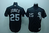 chicago White Sox #25 jones black,baseball caps,new era cap wholesale,wholesale hats