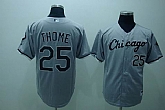 chicago White Sox #25 thome gray,baseball caps,new era cap wholesale,wholesale hats