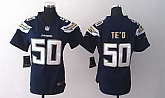 2013 Womens Nike San Diego Chargers #50 Manti Te'o Dark Blue Game Jerseys,baseball caps,new era cap wholesale,wholesale hats